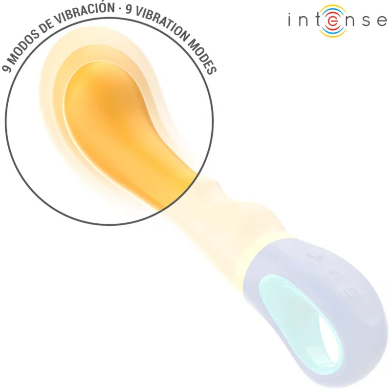 INTENSE - SHAGGY VIBRADOR PUNTO-G AMARILLO - Nuvica