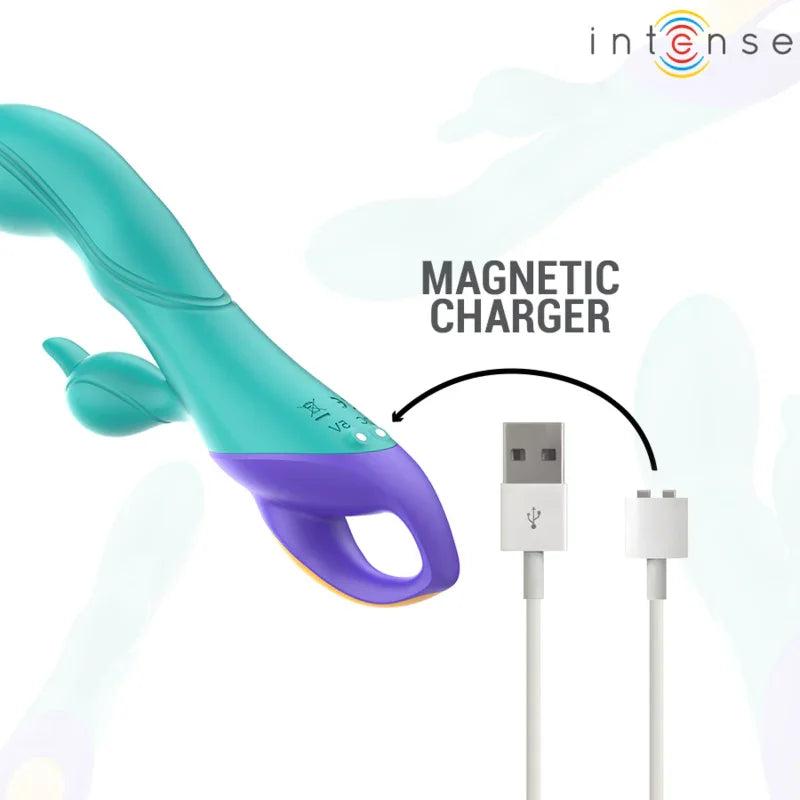 INTENSE - FRED VIBRADOR RABBIT AZUL - Nuvica