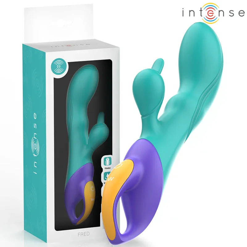 INTENSE - FRED VIBRADOR RABBIT AZUL - Nuvica