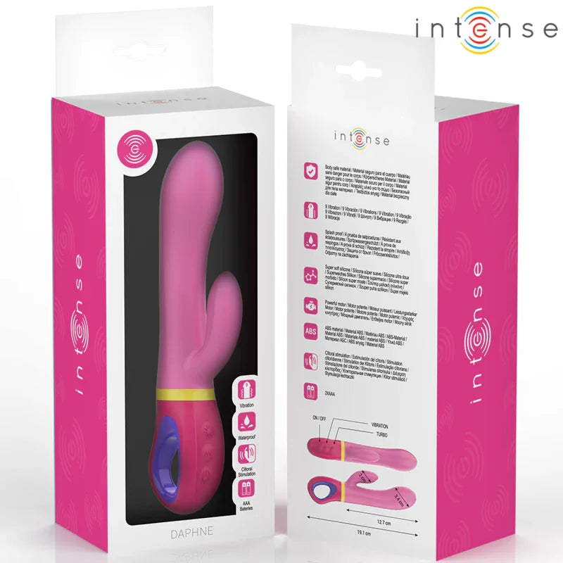 INTENSE - DAPHNE VIBRADOR RABBIT ROSA - Nuvica