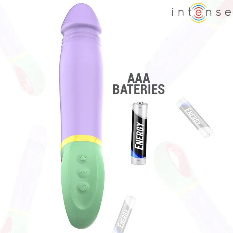 INTENSE - VELMA VIBRADOR CLÁSICO MORADO - Nuvica