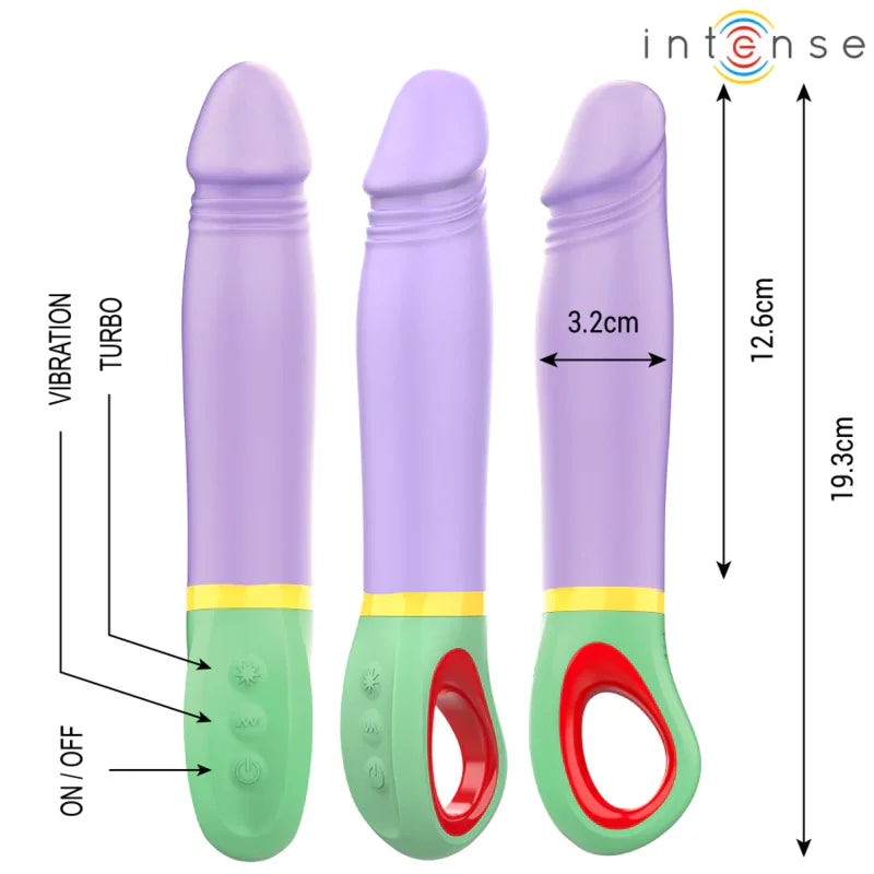 INTENSE - VELMA VIBRADOR CLÁSICO MORADO - Nuvica