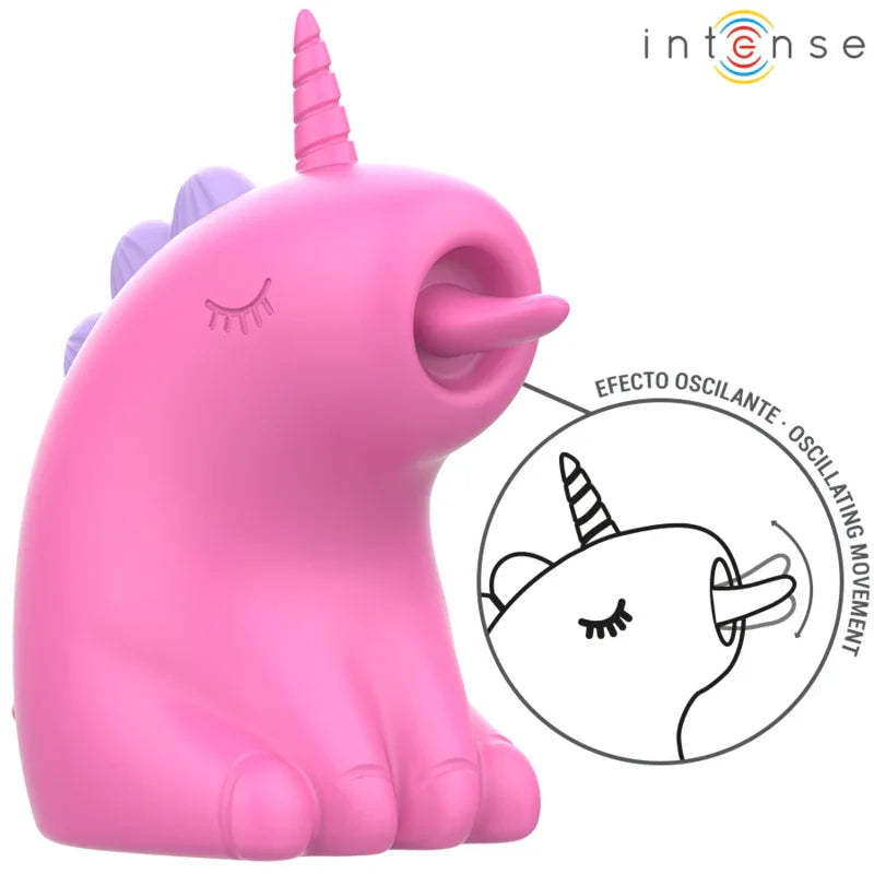 INTENSE - PINKIE ESTIMULADOR CON LENGUA ROTADOR 360º - Nuvica