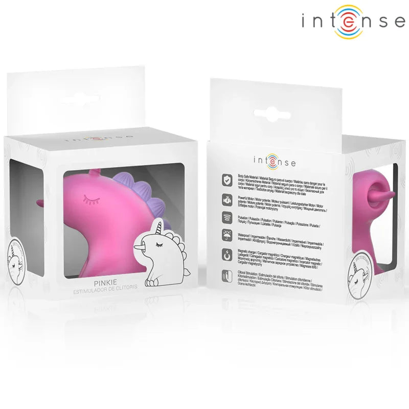 INTENSE - PINKIE ESTIMULADOR CON LENGUA ROTADOR 360º - Nuvica