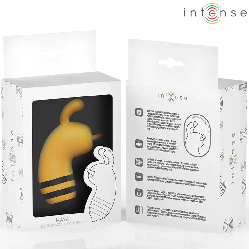 INTENSE - MAYA ESTIMULADOR CON LENGUA ROTADORA 360º - Nuvica