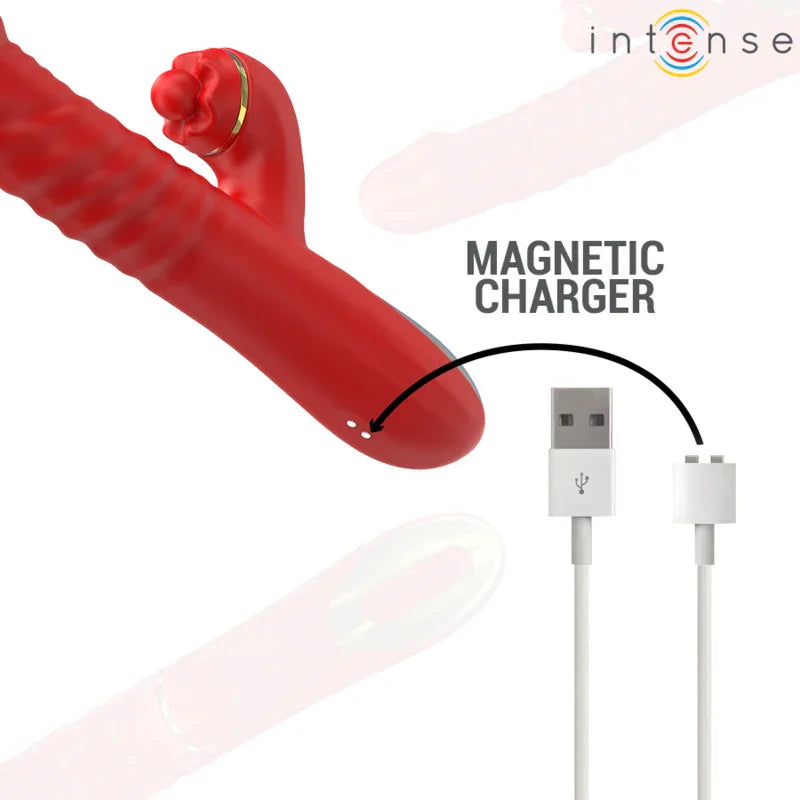 INTENSE - THALIA VIBRACIÓN & EMPUJE & ESTIMULACIÓN ROJO - Nuvica