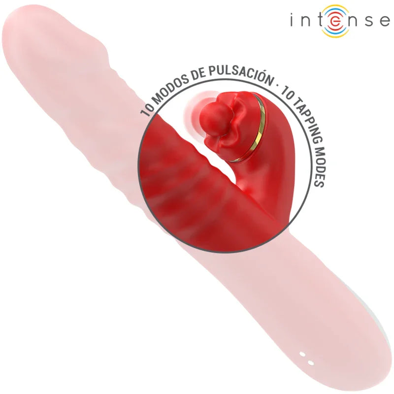 INTENSE - THALIA VIBRACIÓN & EMPUJE & ESTIMULACIÓN ROJO - Nuvica