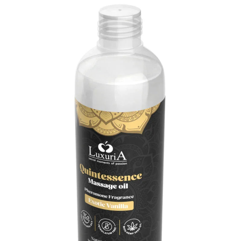 INTIMATELINE LUXURIA - ACEITE DE MASAJES VAINILLA EXÓTICA 150 ML - Nuvica