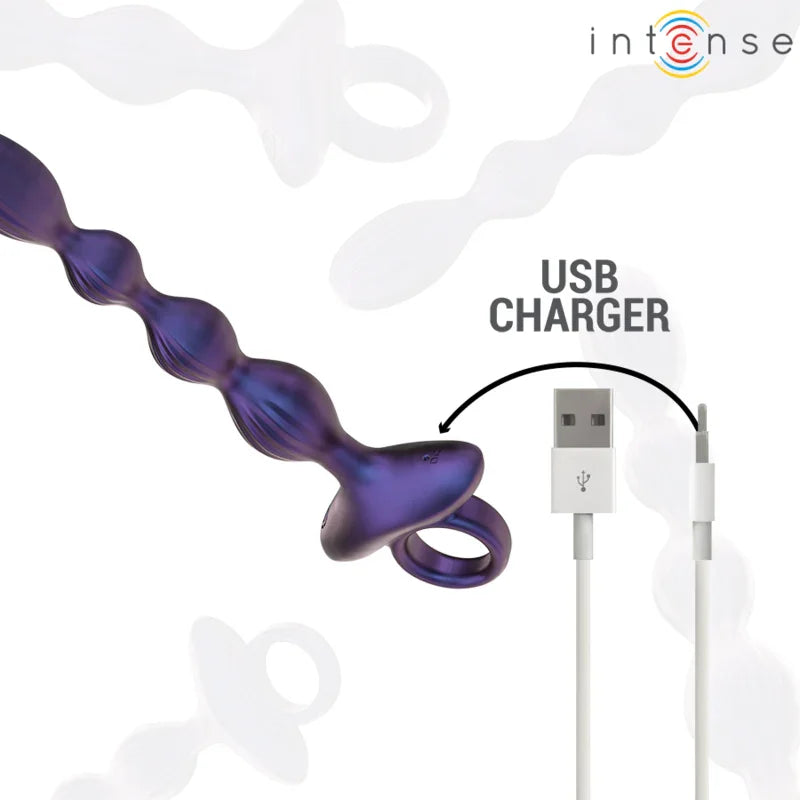 INTENSE - JACKIE PLUG ANAL VIBRADOR MODELO 1 CONTROL REMOTO - Nuvica