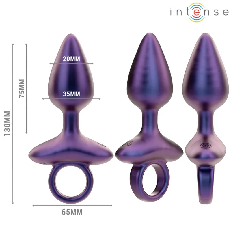 INTENSE - MICHAEL PLUG ANAL VIBRADOR MODELO 2 CONTROL REMOTO - Nuvica