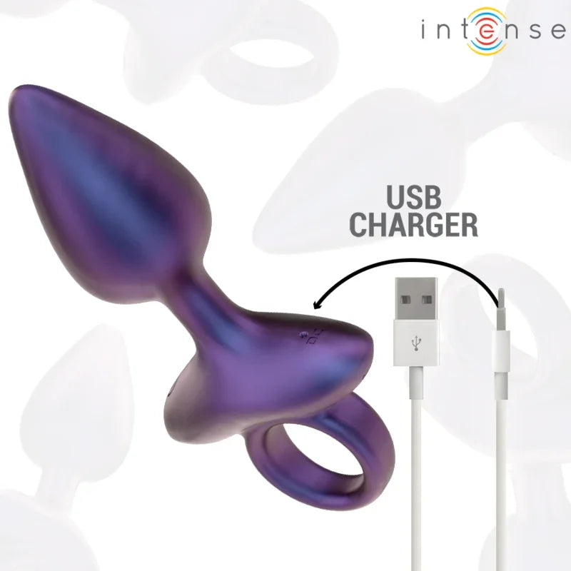 INTENSE - MICHAEL PLUG ANAL VIBRADOR MODELO 2 CONTROL REMOTO - Nuvica