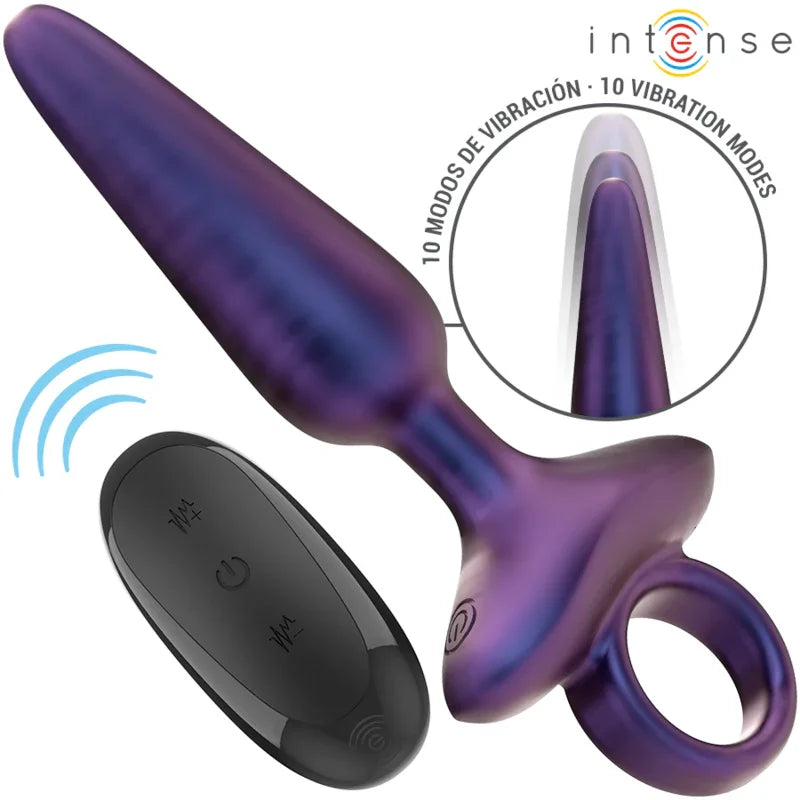 INTENSE - MARLON PLUG ANAL VIBRADOR MODELO 4 CONTROL REMOTO - Nuvica