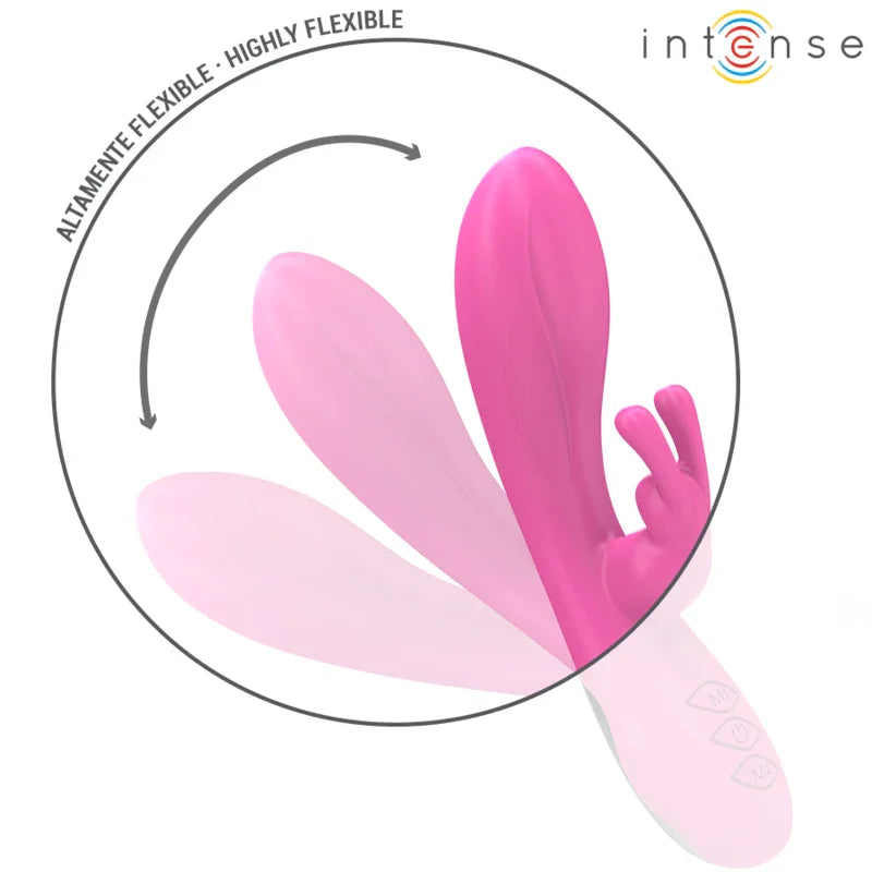 INTENSE - RANDALL VIBRADOR RABBIT 10 VIBRACIONES ROSA - Nuvica
