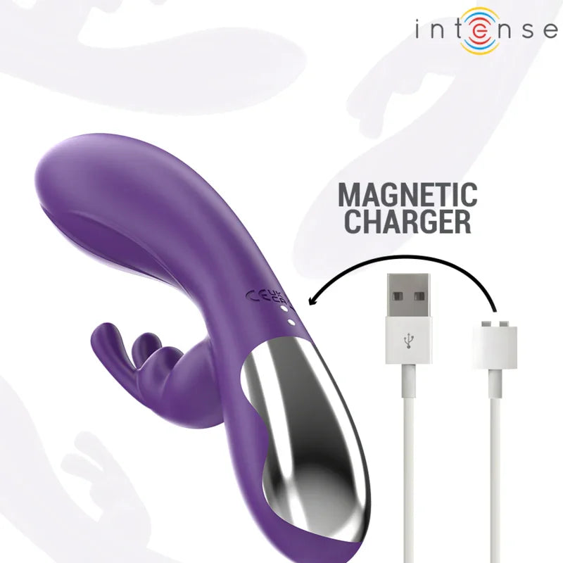 INTENSE - RANDALL VIBRADOR RABBIT 10 VIBRACIONES MORADO - Nuvica