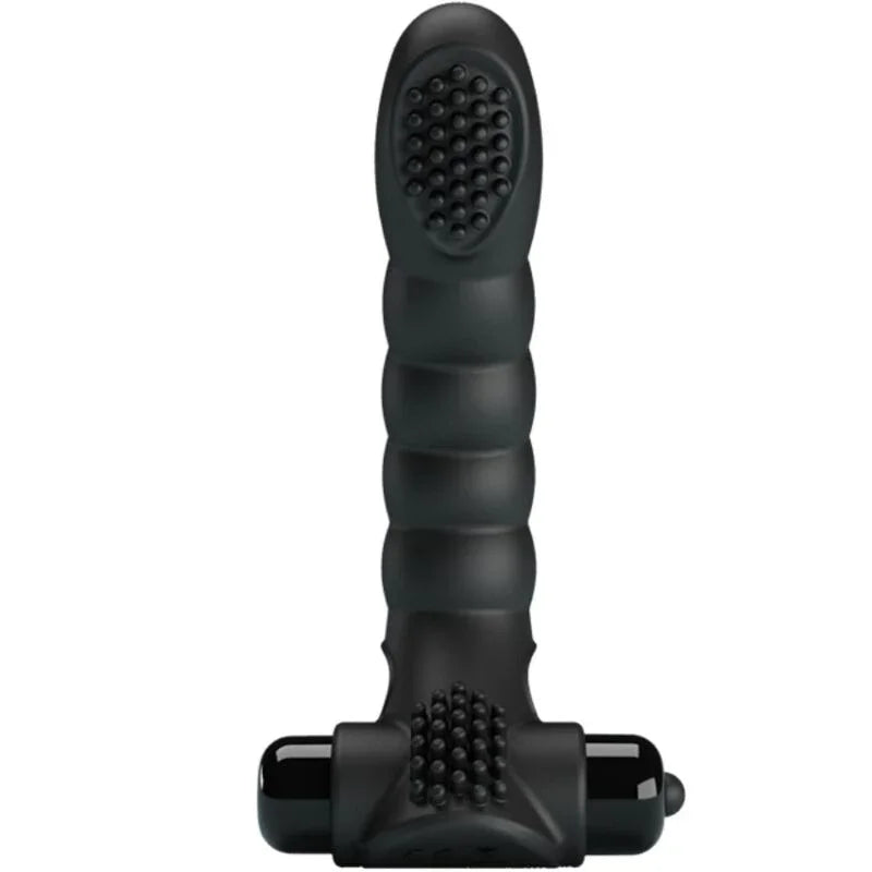 PRETTY LOVE - ALEXANDER VIBRADOR DE DEDO 10 VIBRACIONES NEGRO - Nuvica