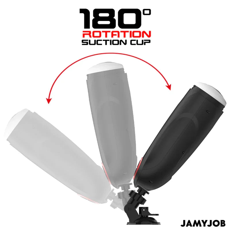 JAMYJOB - GRAVITY MASTURBADOR VAGINA AUTOMÁTICO 5 MODOS DE EMPUJE Y EFECTO SONIDO - Nuvica