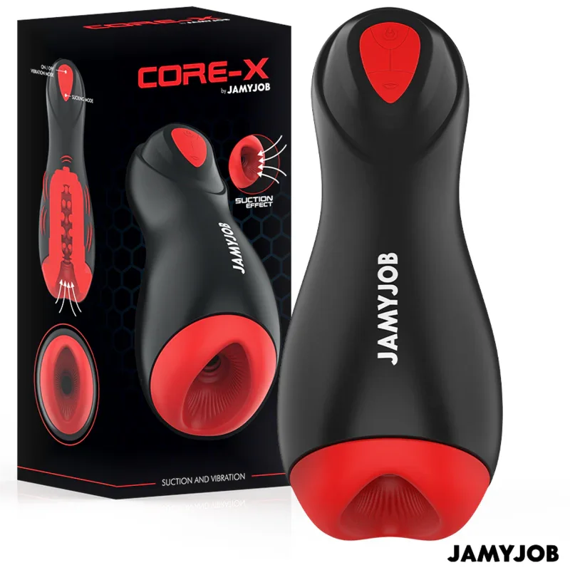 JAMYJOB - CORE-X MASTURBADOR AUTOMTICO 5 MODOS ONDAS ESTIMULADORAS Y VIBRACIÓN - Nuvica