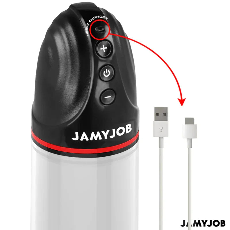 JAMYJOB - XPAND BOMBA AUTOMÁTICA 3 NIVELES DE ONDAS ESTIMULADORAS GRIS - Nuvica