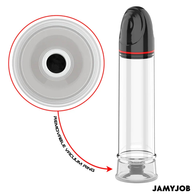 JAMYJOB - XPAND BOMBA AUTOMÁTICA 3 NIVELES DE ONDAS ESTIMULADORAS GRIS - Nuvica