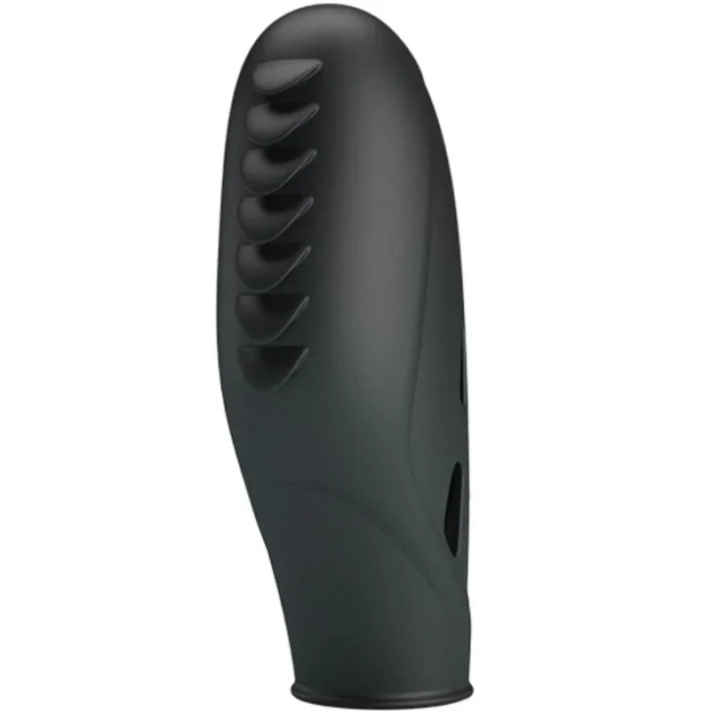 PRETTY LOVE - GILO VIBRADOR DE DEDO SILICONA NEGRO - Nuvica