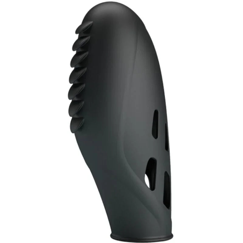 PRETTY LOVE - GILO VIBRADOR DE DEDO SILICONA NEGRO - Nuvica
