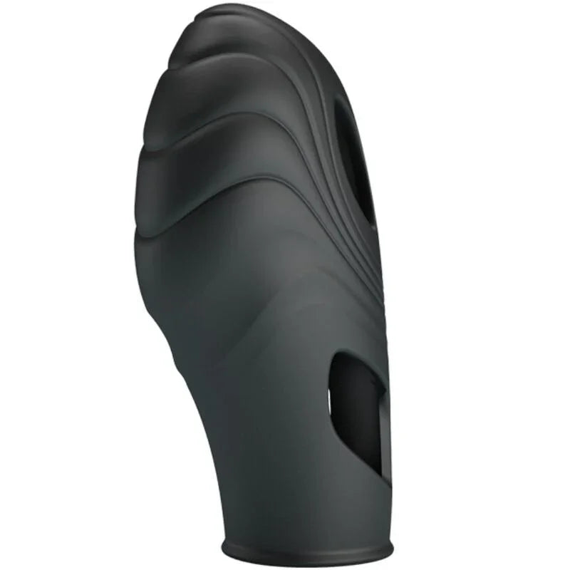 PRETTY LOVE - LICH VIBRADOR DE DEDO SILICONA NEGRO - Nuvica