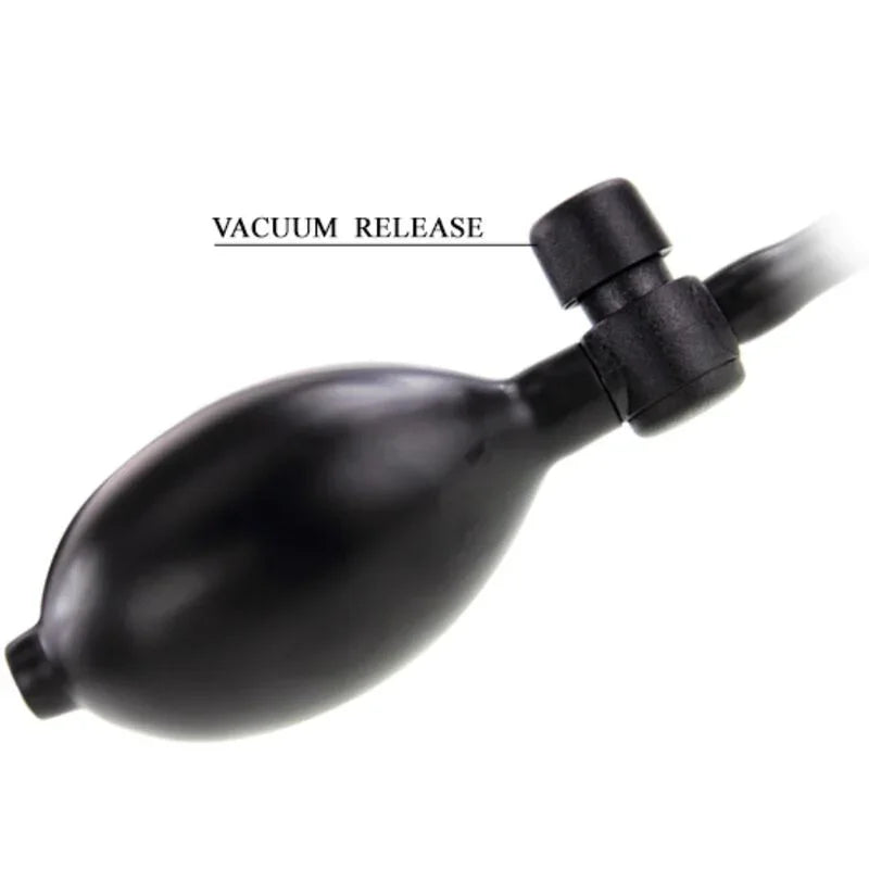 PRETTY LOVE - PLUG ANAL INFLABLE NEGRO - Nuvica