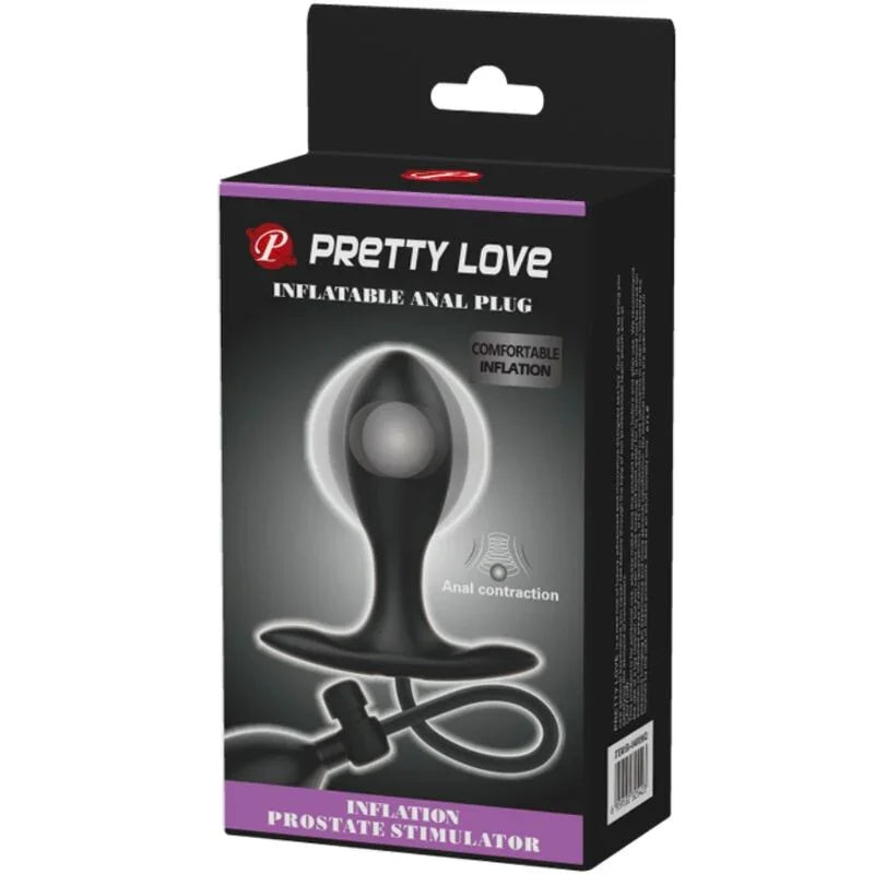 PRETTY LOVE - PLUG ANAL INFLABLE NEGRO - Nuvica