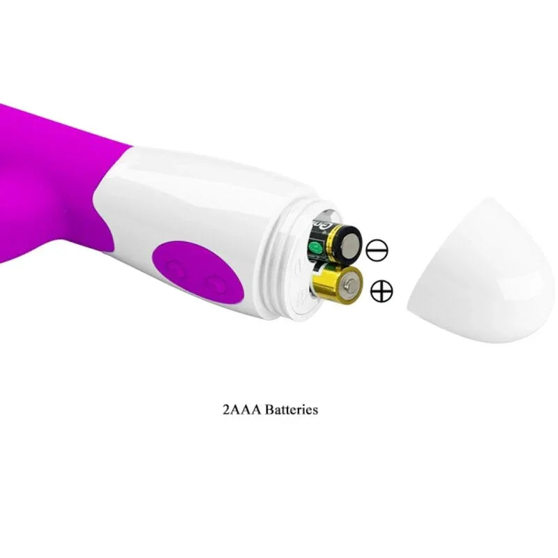 PRETTY LOVE - CENTAUR VIBRADOR RABBIT 30 MODOS DE VIBRACIÓN MORADO - Nuvica
