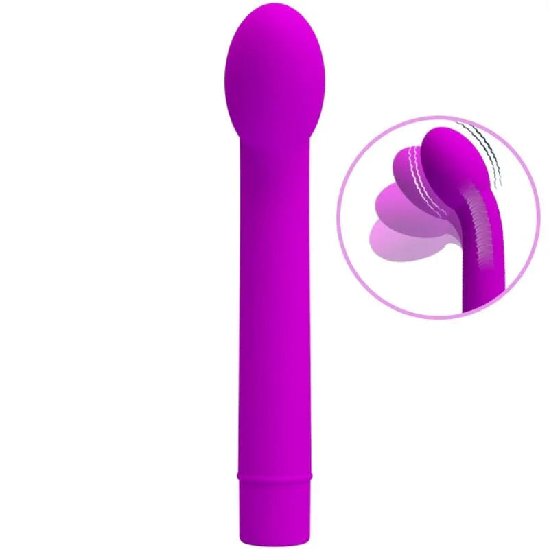 PRETTY LOVE - LOGAN VIBRADOR PUNTO G 10 VIBRACIONES MORADO - Nuvica