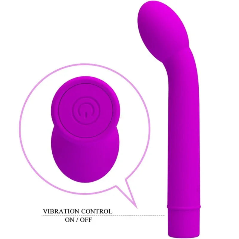 PRETTY LOVE - LOGAN VIBRADOR PUNTO G 10 VIBRACIONES MORADO - Nuvica