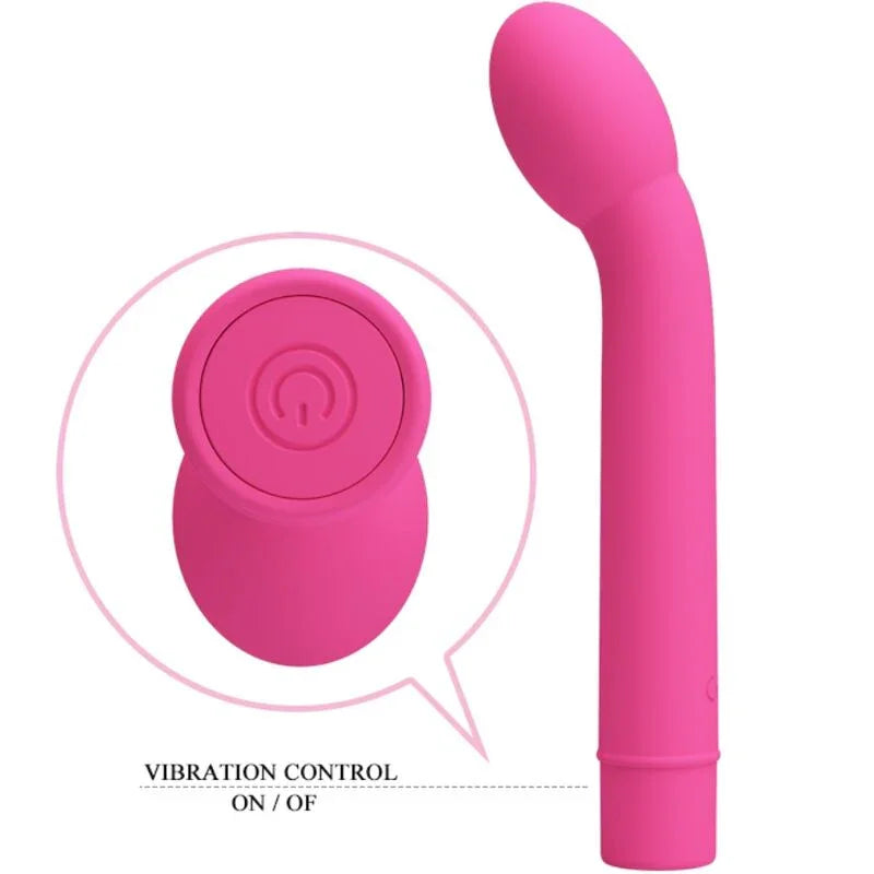 PRETTY LOVE - LOGAN VIBRADOR PUNTO G 10 VIBRACIONES ROSA - Nuvica