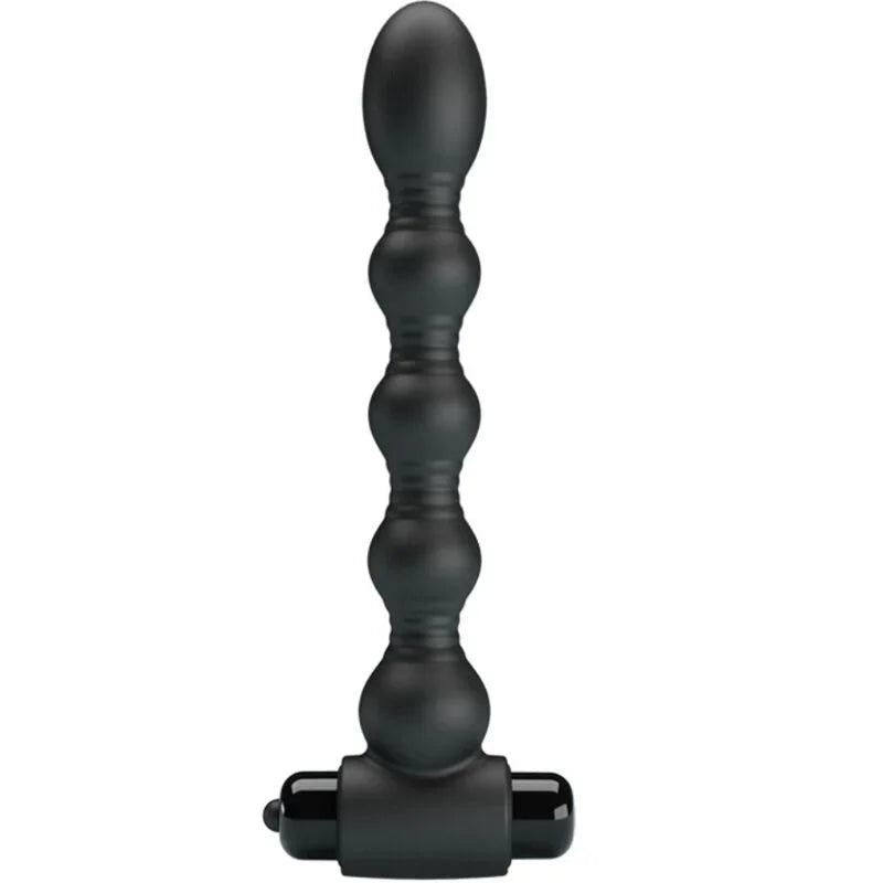 PRETTY LOVE - LYNN PLUG ANAL SILICONA 10 VIBRACIONES NEGRO - Nuvica