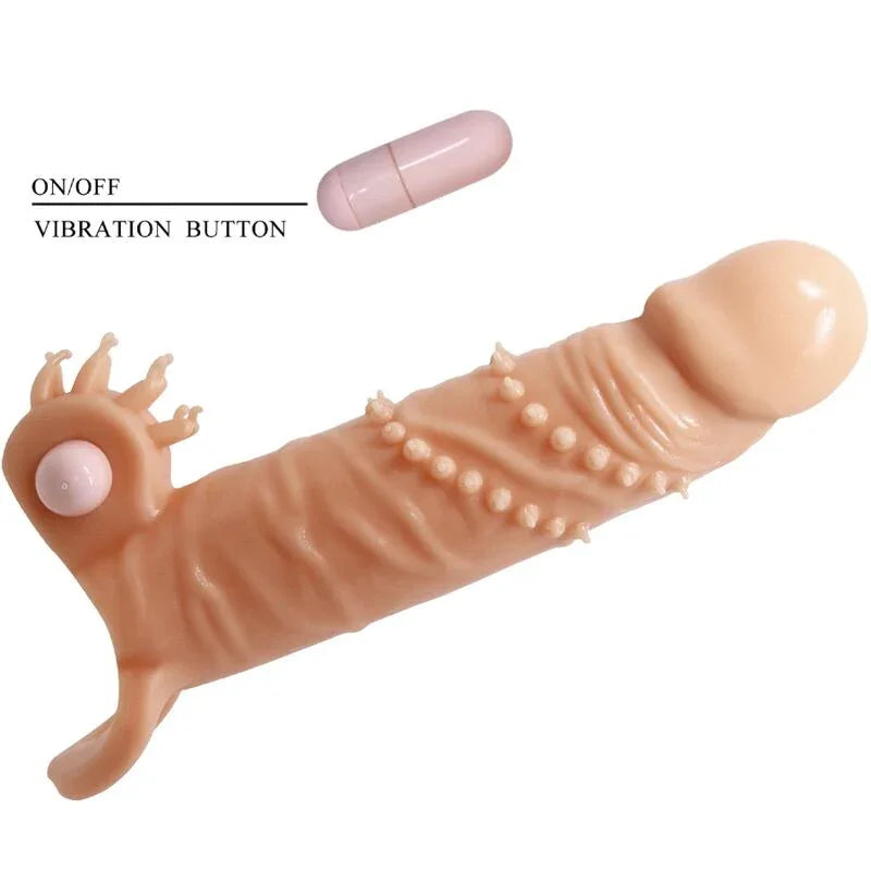 PRETTY LOVE - CONNOR FUNDA PARA PENE + ESTIMULADOR DE CLÍTORIS NATURAL - Nuvica