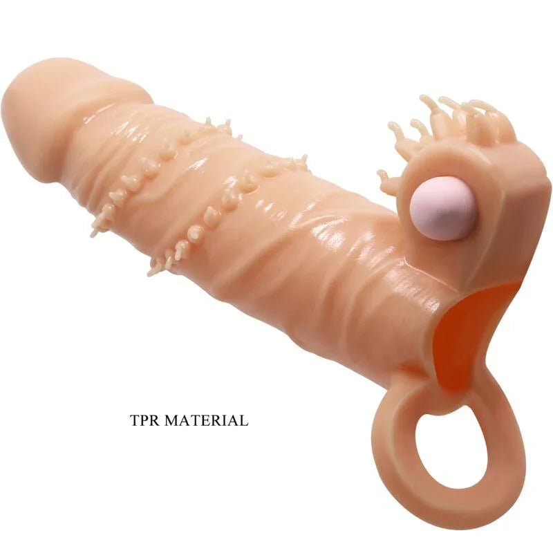 PRETTY LOVE - CONNOR FUNDA PARA PENE + ESTIMULADOR DE CLÍTORIS NATURAL - Nuvica