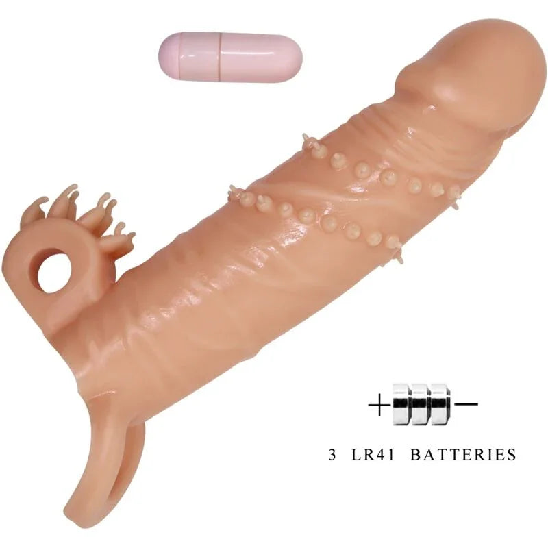 PRETTY LOVE - CONNOR FUNDA PARA PENE + ESTIMULADOR DE CLÍTORIS NATURAL - Nuvica