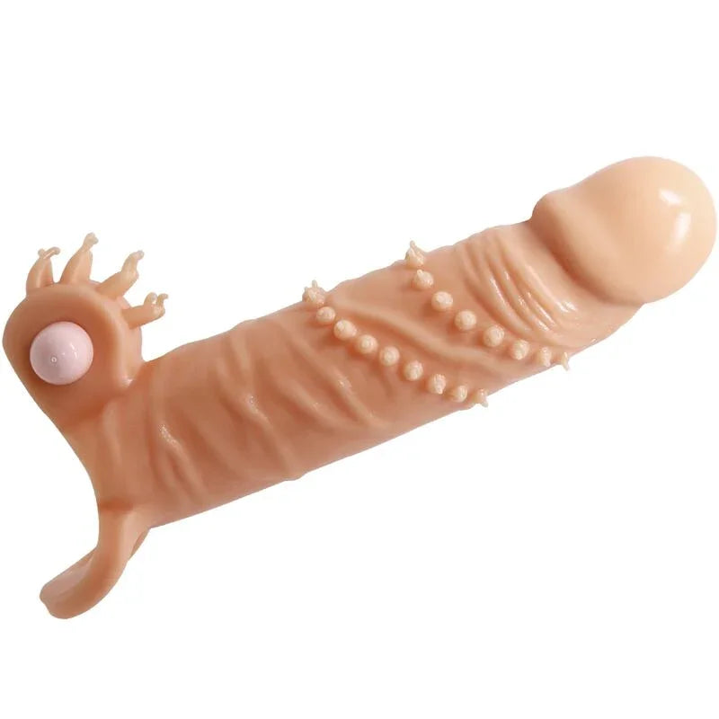 PRETTY LOVE - CONNOR FUNDA PARA PENE + ESTIMULADOR DE CLÍTORIS NATURAL - Nuvica