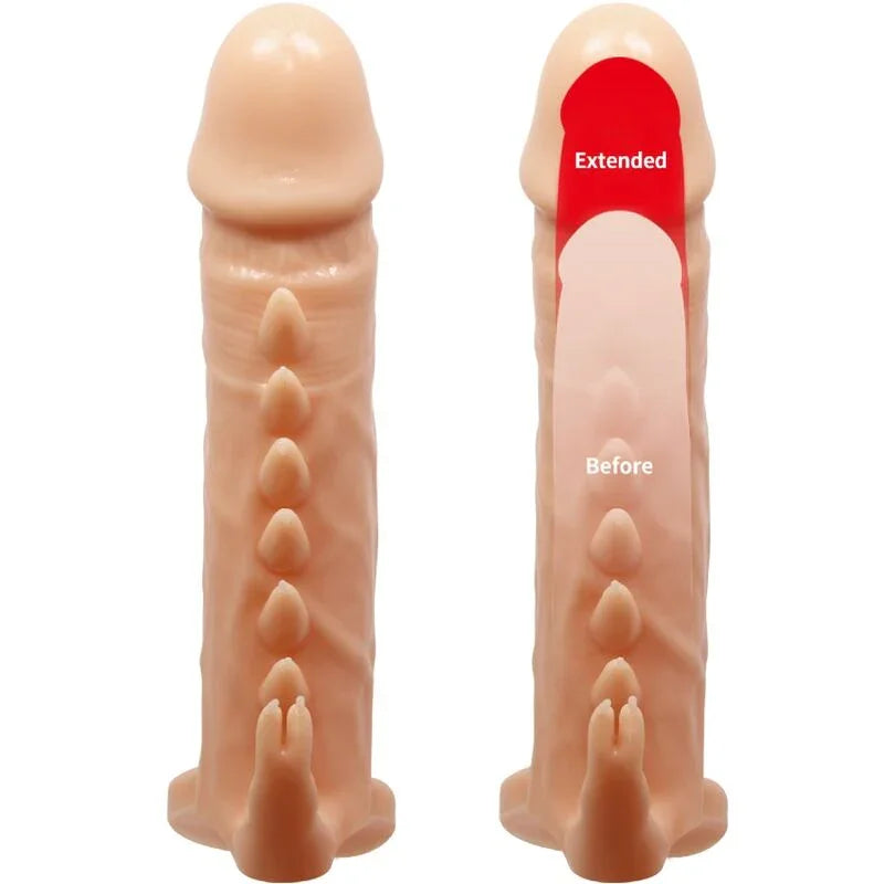 PRETTY LOVE - EMMIT FUNDA PARA PENE + ESTIMULADOR DE CLÍTORIS NATURAL - Nuvica
