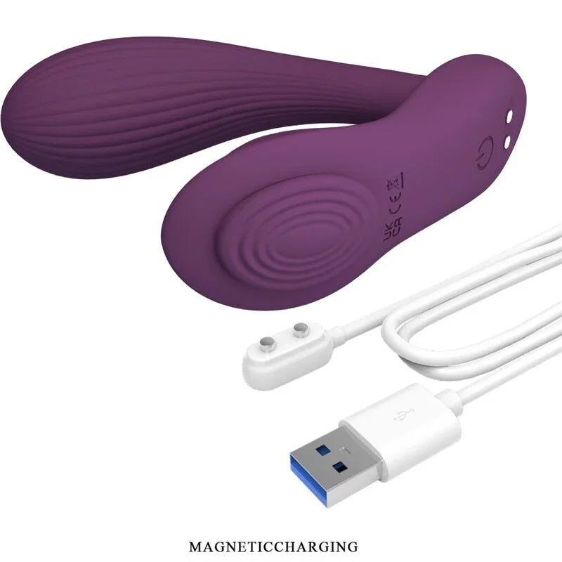 PRETTY LOVE - FRANZ MASAJEADOR & VIBRADOR APP GRATUTITA MORADO - Nuvica