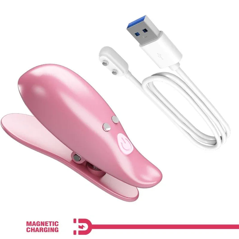 PRETTY LOVE - CAILEY PINZAS PARA PEZONES 10 VIBRACIONES CONTROL REMOTO ROSA - Nuvica