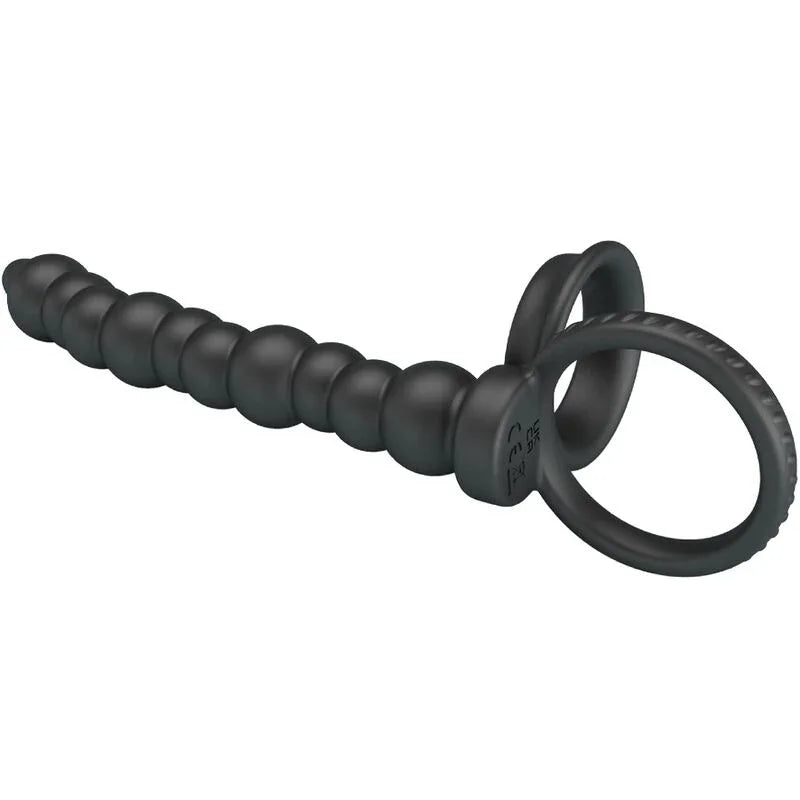 PRETTY LOVE - DILLION ANILLO PENE PARA DONLE PENETACIÓN NEGRO - Nuvica
