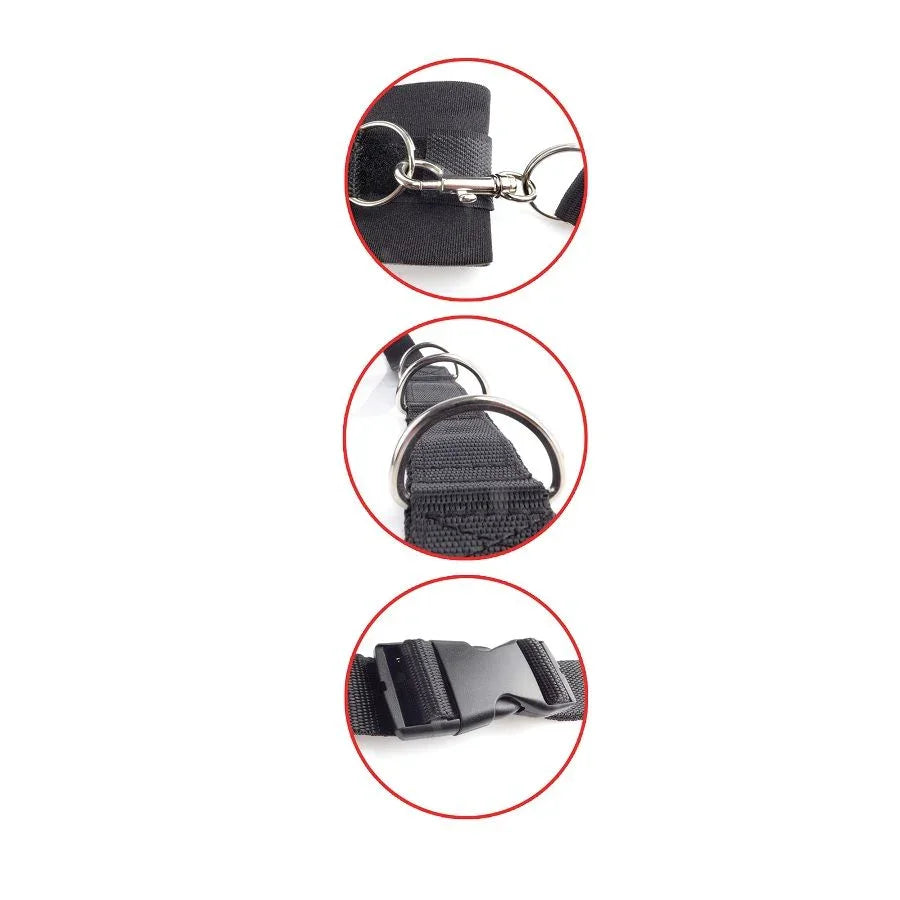 FETISH FANTASY SERIES - KIT ATADURAS PARA LA CAMA 2 - Nuvica