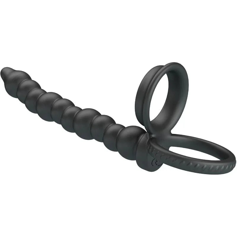 PRETTY LOVE - DILLION ANILLO PENE PARA DONLE PENETACIÓN NEGRO - Nuvica