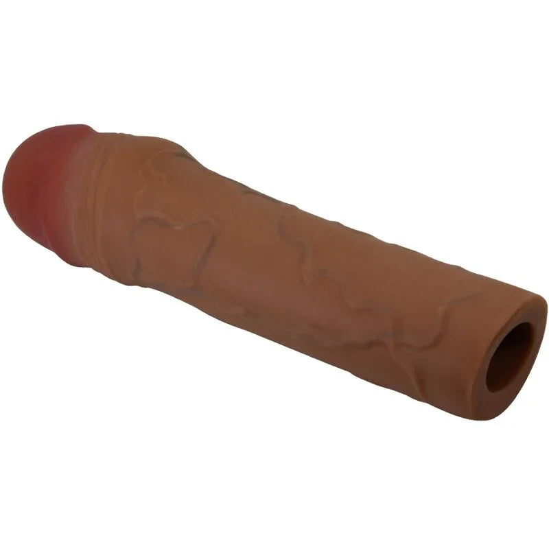 PRETTY LOVE - CHANE FUNDA PARA PENE CON EXTENSIÓN DE 5 CM MULATO - Nuvica