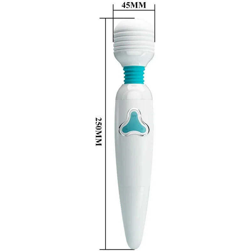 PRETTY LOVE - CLOUD VIBRADOR WAND 7 VIBRACIONES BLANCO - Nuvica