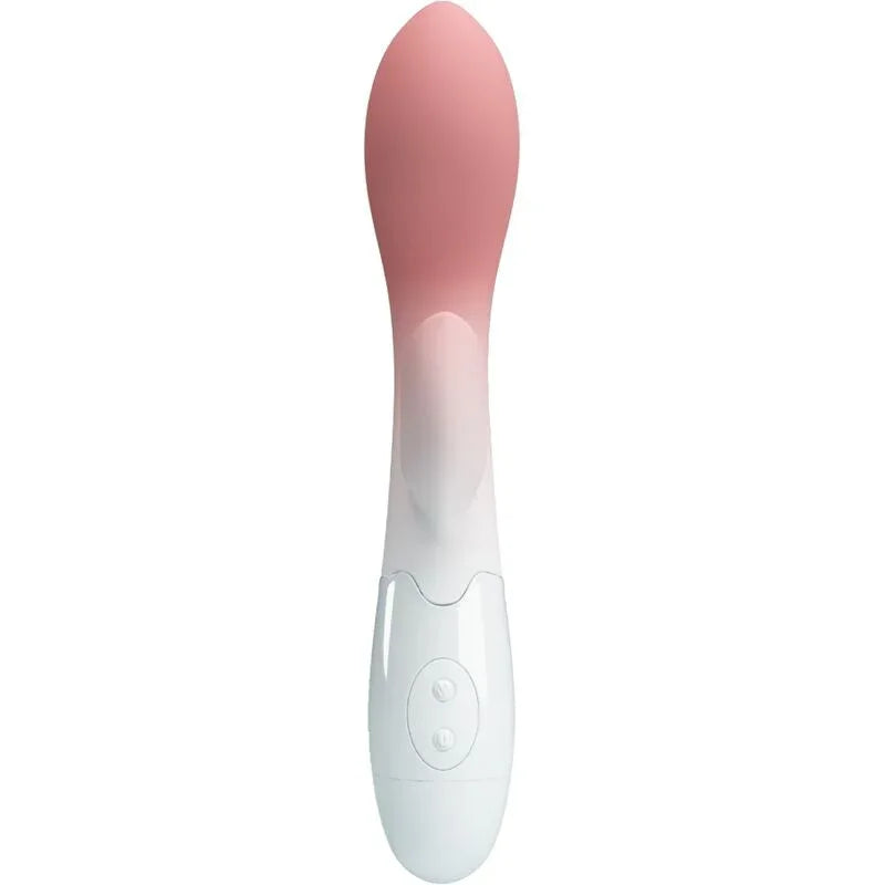 PRETTY LOVE - BRIGHTY VIBRADOR PUNTO G + ESTIMULADOR CLÍTORIS 30 VIBRACIONES ROSA - Nuvica