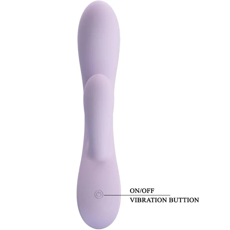 PRETTY LOVE - ROSOLYN VIBRADOR RABBIT 10 VIBRACIONES MORADO - Nuvica