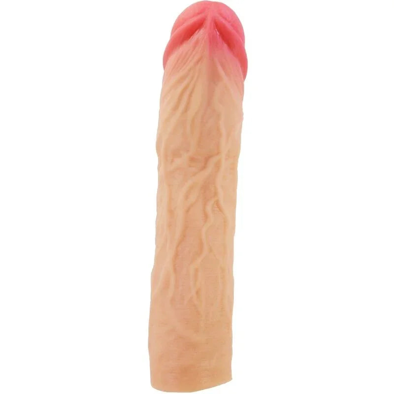 PRETTY LOVE - DEREK FUNDA PENE CON EXTENSIÓN DE 7.6 CM NATURAL - Nuvica