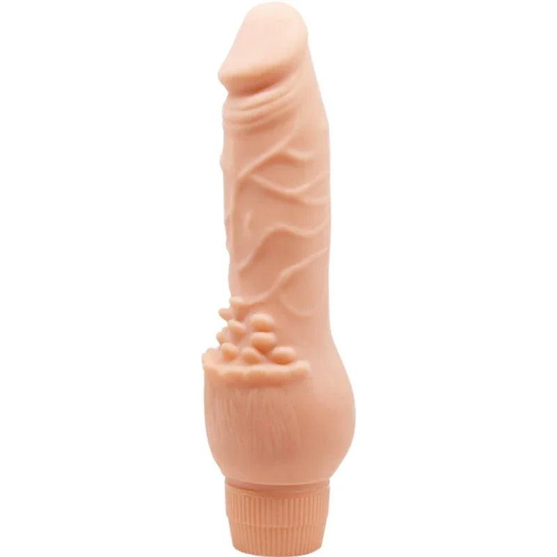 BAILE - BARBARA VIBRADOR REALÍSTICO 19.5 CM NATURAL - Nuvica