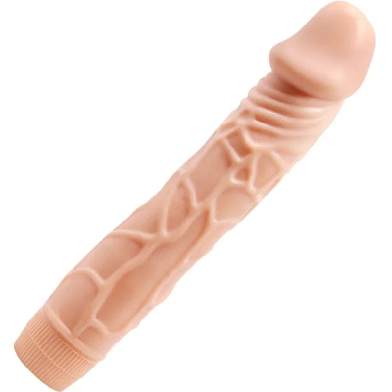 BAILE - BOB VIBRADOR REALÍSTICO 22.5 CM NATURAL - Nuvica